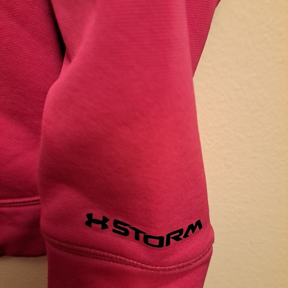 Under Armour Loose Fit Storm Logo Hooded Sweatshirt - Picture 3 of 6